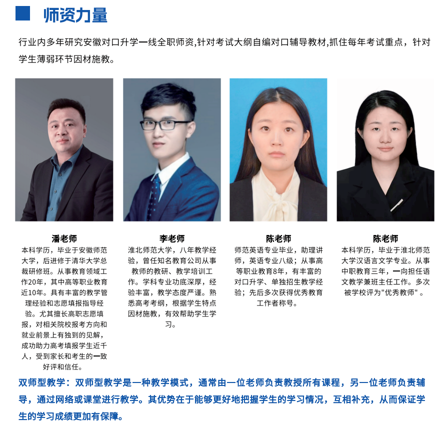 2025年安徽省師資強(qiáng)+校考培訓(xùn)+指導(dǎo)志愿——哪家分類考試培訓(xùn)班好？-圖2