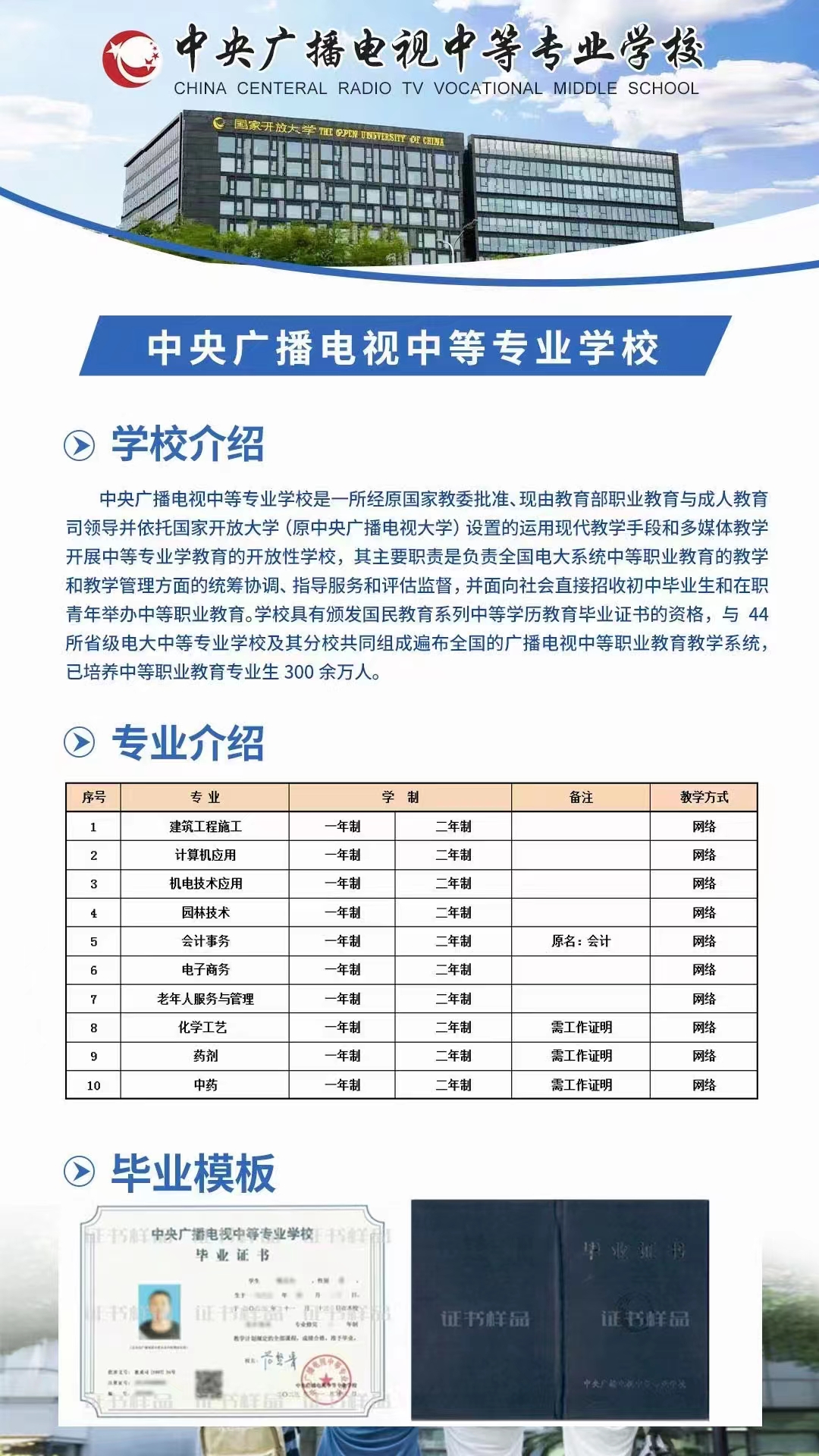 初中畢業當兵學歷不夠怎么辦？可以報兩年制電大中專！電大中專報名指南+報名流程!-圖2